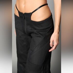 Moto Thong Pants